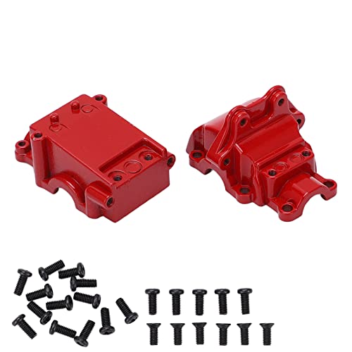 Pilipane RC Gear Box Abdeckung, Starker Stahl RC Gear Box Abdeckung, Metall Aluminium Getriebe Gehäuse Abdeckung Stahl Differential Gehäuse Gehäuse, Für WLtoys 144001 Für 124016 Für 124017 Für 124018 von Pilipane