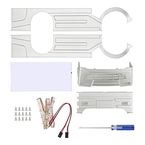 Pilipane RC Wide Body Kit ABS -Kunststoff -Modifikations -Kit für WPL D12 RC -LKW mit Schraubendreherblau (Grün) von Pilipane