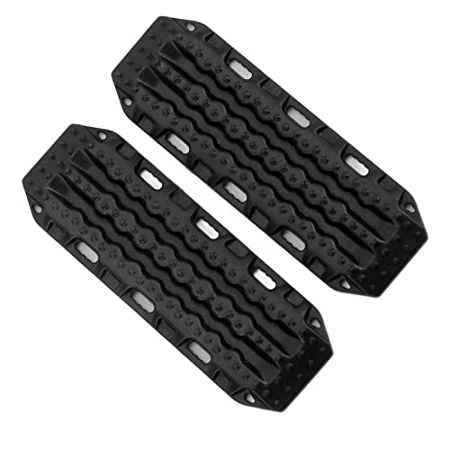 Pilipane SCX24 Erholung Rampen rote Plastiksandleitern, leichte Öko -freundliche Crawler Bridge -Zubehör für 1 24 Axial RC -Autos und 1 18 -Skala -Off -Straßentypen (Black) von Pilipane