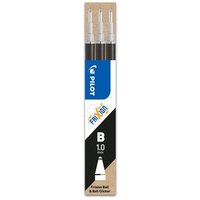 PILOT PEN 2259001F FriXion Ball 1.0 Mine schwarz 3er Set Tintenrollerminen von Pilot