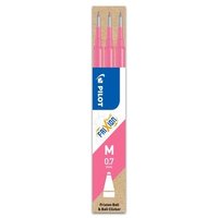 PILOT PEN 2261009F Mine FriXion Ball/Clicker 0.7 Pink - 3er Set von Pilot