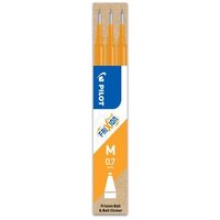 PILOT PEN 2261016F Mine FriXion Ball/Clicker 0.7 Apricot - 3er Set von Pilot