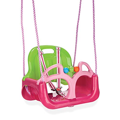 Pilsan Samba Schaukel, mit T-Stück und Rückenlehne, inclusive 3 Spielbälle, Maximales Tragegewicht 100 Kg, Rosa Grün Pilsan Samba Schaukel, mit T-Stück und Rückenlehne, inclusive 3 Spielbälle, Maximales Tragegewicht 100 Kg, Rosa Grün von Pilsan