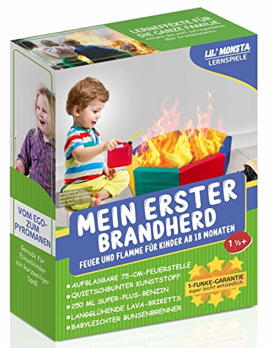 PimpMyPresent Mein erster Brandherd, die lustige Scherz-Geschenkverpackung, Prank-Box für Dein richtiges Geschenk von PimpMyPresent