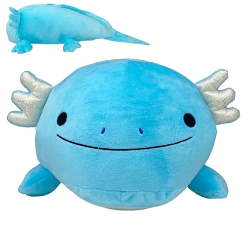 Pineapple Axolotl Plüschtier Stofftier, 61 cm großes Axolotl Plushie Kawaii Plushies Plüschkissen, Plüschtiere Geschenk für Kinder von Pineapple