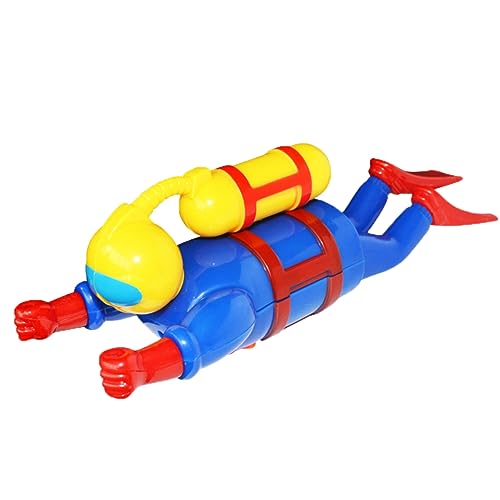 1pc Taucher Mann Schwimmbad Spielzeug Uhrenspielzeug Wickeln Wasserspielzeug Badezimmer Spielzeug Duschgeschenk Puzzle Spielzeug für Jungen und Mädchen von Pineeseatile