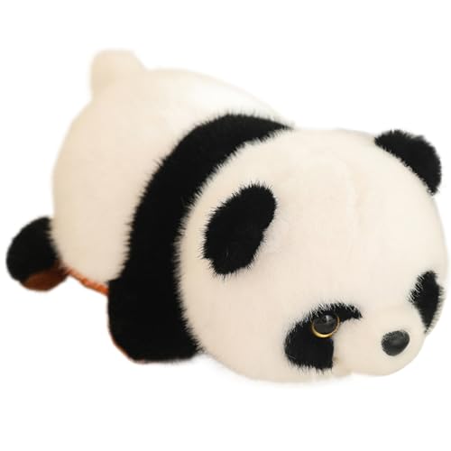 Pineeseatile Panda Plüsch, weich 2-in-1-Panda und rotes Stofftier, 7, 9 Zoll entzückend gefülltes Spielzeug für Kinder Erwachsene Kissen Geschenke, Plüsch von Pineeseatile