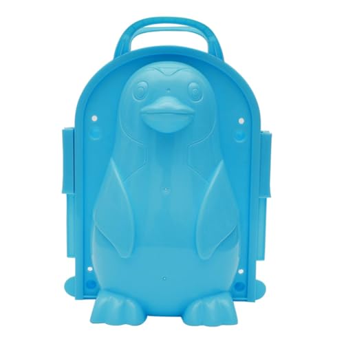 Pineeseatile Penguin Schneeform 3D Schöner Sandform im Freien Schnee Strand Spielzeug zufällige Farbe Spielen von Pineeseatile