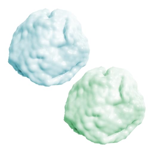 Pineeseatile Stressbälle für Kinder, 2pcs formbare Traubenstress -Ball, 2, 4 Zoll weich von Pineeseatile