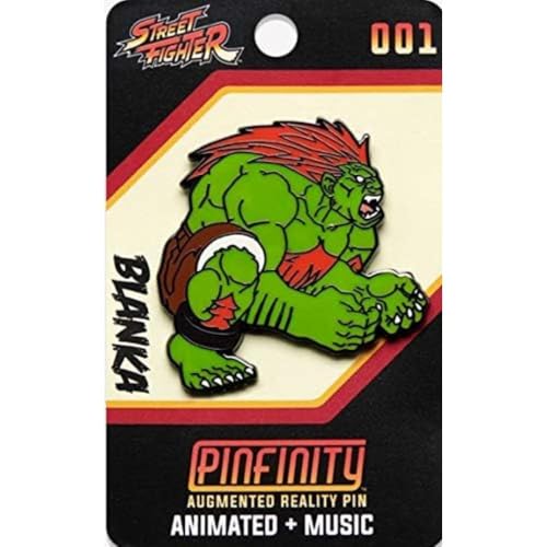 Street Fighter - Blanka - Augmented Reality Pin von Pinfinity