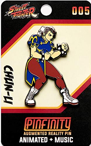 Pinfinity PFSF005 Street Fighter-Chun-Li Augmented Reality Pin von Pinfinity