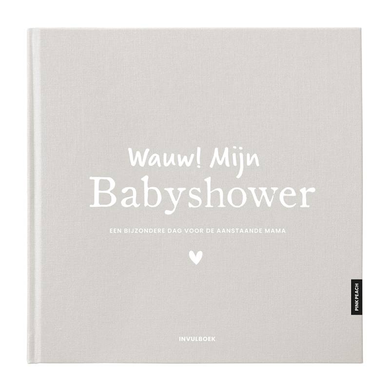 Pink Peach Mijn Babyshower Invulboek von Pink Peach