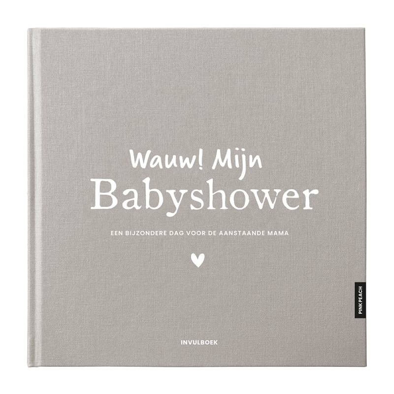 Pink Peach Mijn Babyshower Invulboek von Pink Peach