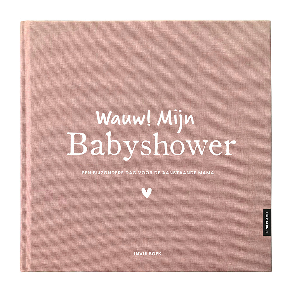 Pink Peach Mijn Babyshower Invulboek von Pink Peach