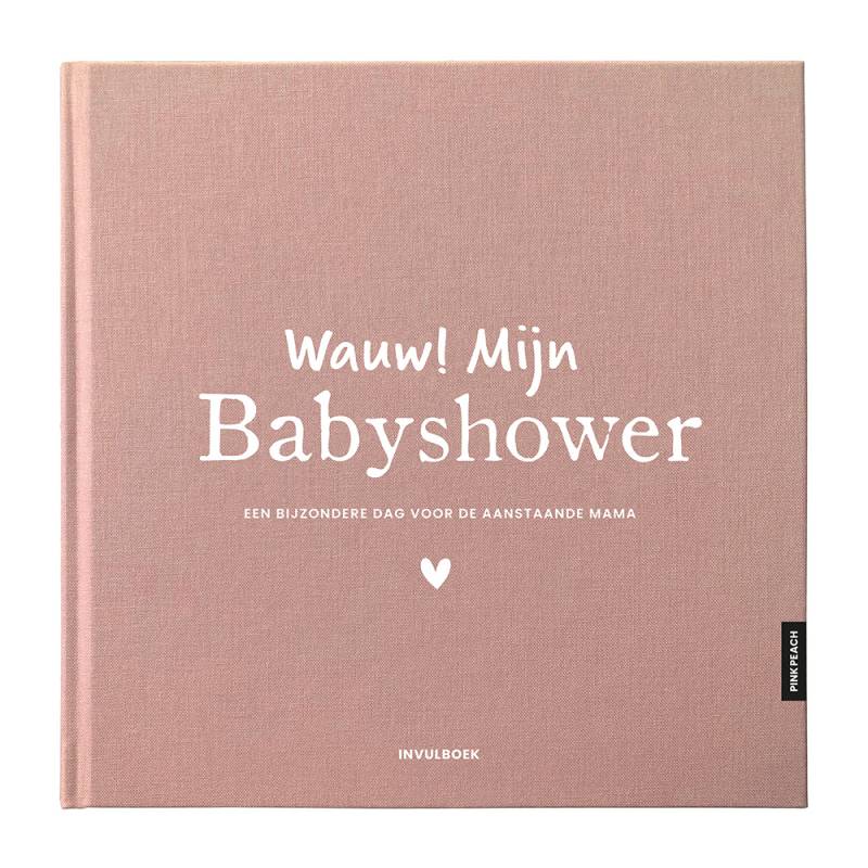 Pink Peach Mijn Babyshower Invulboek von Pink Peach