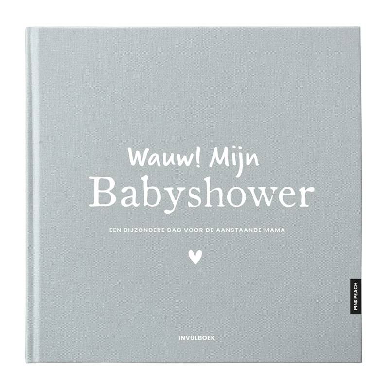 Pink Peach Mijn Babyshower Invulboek von Pink Peach