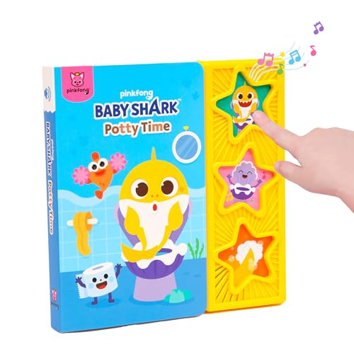 Baby Shark Töpfchen Zeit 3 Tasten Sound Book, Baby Shark Gesunde Gewohnheiten Sound Books, Interaktive Töpfchentrainingsbücher für Kleinkinder, Lern- & Bildungsspielzeug, Baby Hai Geschenke für Babys Baby Shark Töpfchen Zeit 3 Tasten Sound Book, Baby Shark Gesunde Gewohnheiten Sound Books, Interaktive Töpfchentrainingsbücher für Kleinkinder, Lern- & Bildungsspielzeug, Baby Hai Geschenke für Babys von Pinkfong