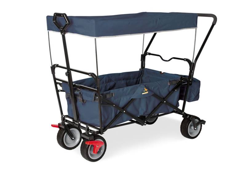 Klappbollerwagen Paxi dlx Comfort mit Bremse, marineblau, Pinolino von Pinolino