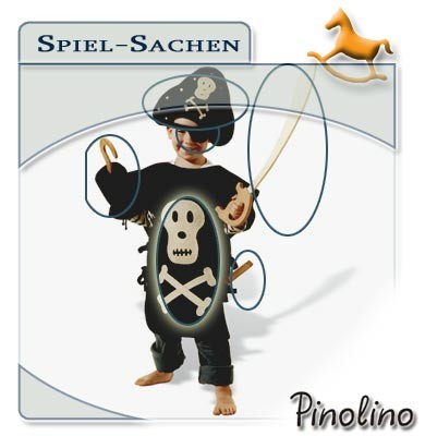 Rollenspiel Set Pirat von Pinolino