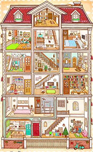 Pintoo - H1643 - SWEET HOME - 1000 Piece Plastic Puzzle by Pintoo Pintoo - H1643 - SWEET HOME - 1000 Piece Plastic Puzzle by Pintoo von Pintoo