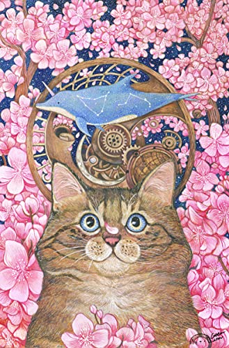 Pintoo - H2786 - Cotton Lion - The Whimsical World of Sakura Cat - 600 Teile Kunststoffpuzzle von Pintoo