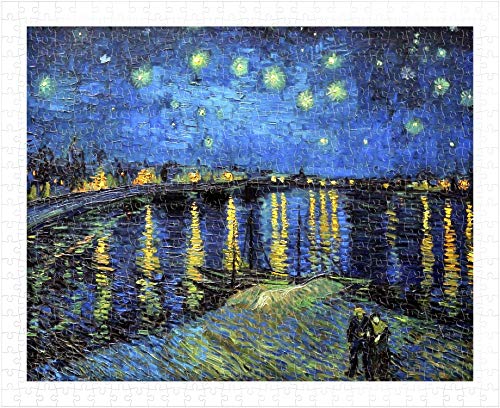 Vincent Van Gogh - Starry Night Over The Rhone, 1888 Showpiece 500 von Pintoo