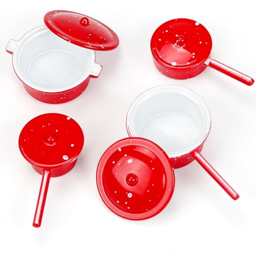 Wichtel Zubehör Miniatur Töpfe Kochtopf 4 Stück Miniatur Zubehör Puppenhaus Zubehör Puppenhaus Küche Kochgeschirr Zubehör für Deko Puppenhaus Wichtel Zubehör Miniatur Töpfe Kochtopf 4 Stück Miniatur Zubehör Puppenhaus Zubehör Puppenhaus Küche Kochgeschirr Zubehör für Deko Puppenhaus von Pinyenr