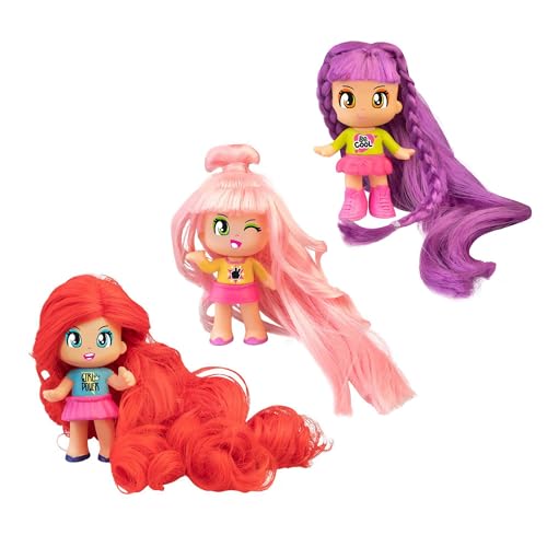 GP TOYS FRANCE Figurine Cheveux Longs Pinypon - Modell Je nach Verfügbarkeit von Pinypon