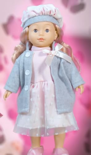 Pioupiou et Merveilles Dimian – Bambuspuppe im grauen Mantel, 46 cm, eine Puppe, die spricht, singt und erzählt, Cinderella, 100 Wörter und 3 Lieder, Haar-Accessoires, weiche Textur Pioupiou et Merveilles Dimian – Bambuspuppe im grauen Mantel, 46 cm, eine Puppe, die spricht, singt und erzählt, Cinderella, 100 Wörter und 3 Lieder, Haar-Accessoires, weiche Textur von Pioupiou et Merveilles