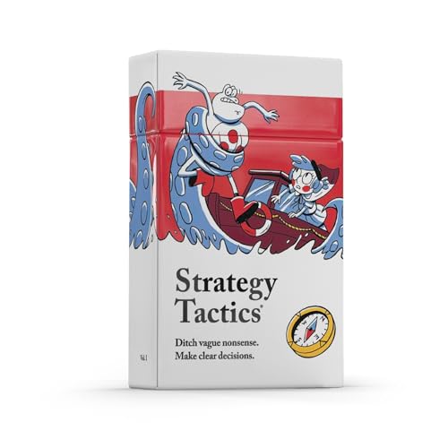 Pip Decks Strategy Tactics Kartendeck, Business Tool zur Verbesserung Ihrer strategischen Planung, Geschäftsstrategie und Geschäftsführung, 54 Karten im Koffer von Pip Decks