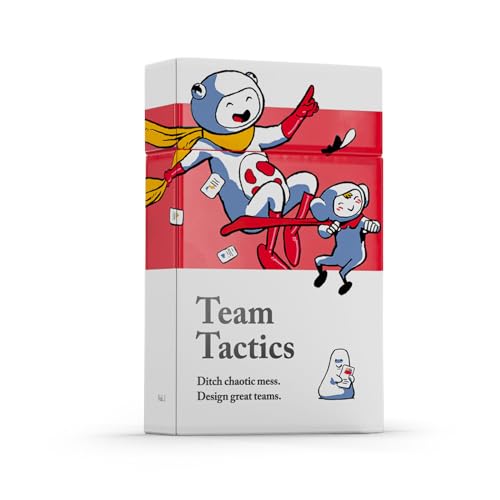 Pip Decks Team Tactics Card Deck, Business Tool to Improve Your Leadership Strategy and Business Management for Building Good Teams in The Workplace, 54 Cards von Pip Decks