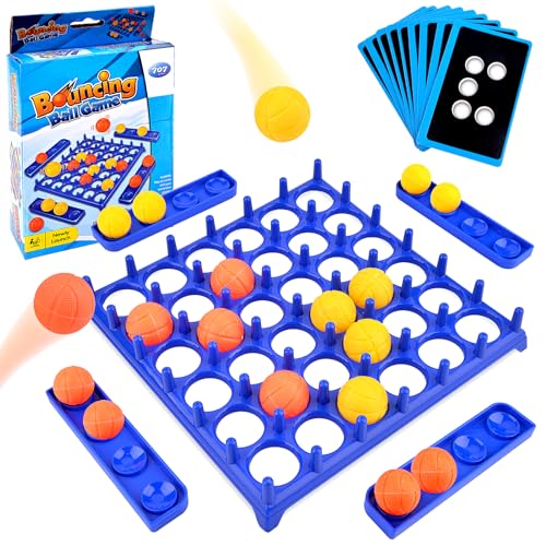 Bounce Off Party Game, Jumping Ball, Desktop Bouncing Ball Abprallen Party-Spiel, Spielballspiel Tischspiele Jumping Für Hüpfbälle, Brettspiele Erwachsene Kinder Interaktive Spiele (A) von Pipihome