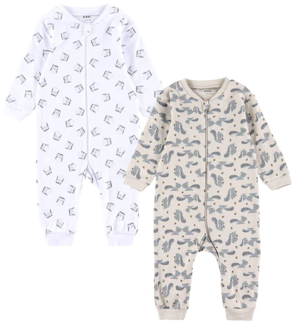 Pippi Baby Schlafanzüge - 2er-Pack - Regentag - Pippi Baby - 62 - Strampler Pippi Baby Schlafanzüge - 2er-Pack - Regentag - Pippi Baby - 62 - Strampler von Pippi Baby