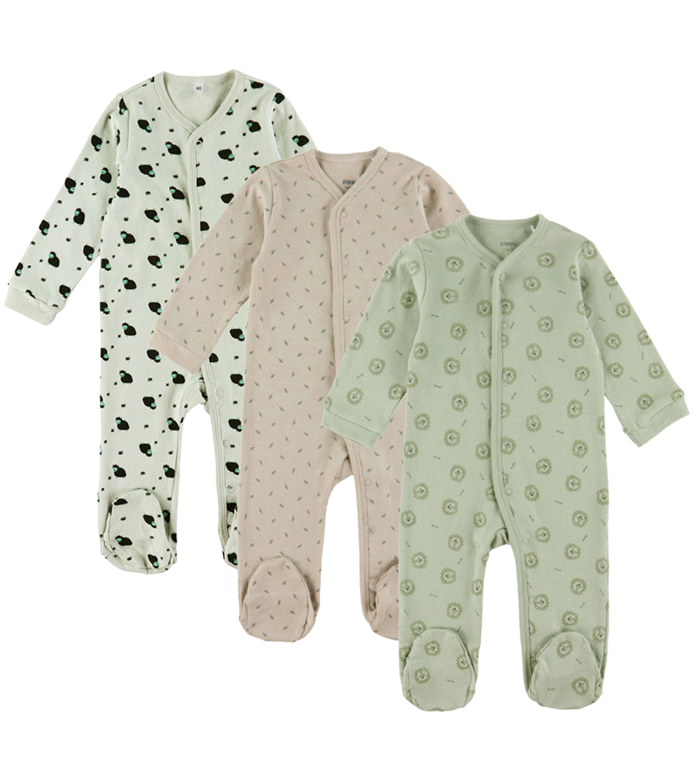 Pippi Baby Strampler M/f - 1 st. - Gemischt - Licht m. Muster - Pippi Baby - 92 - Strampler Pippi Baby Strampler M/f - 1 st. - Gemischt - Licht m. Muster - Pippi Baby - 92 - Strampler von Pippi Baby