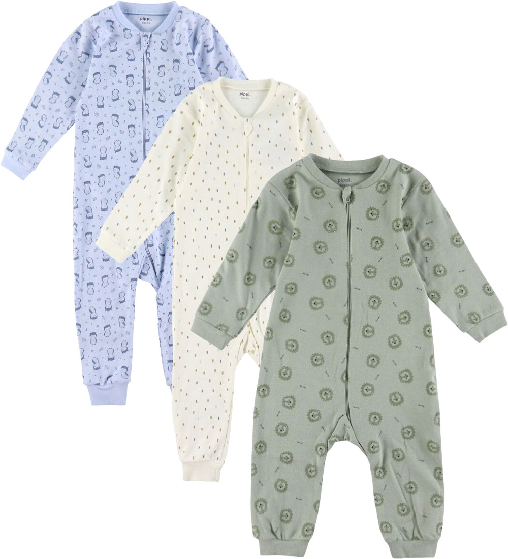 Pippi Baby Strampler ohne Fuß - 1 st. - Gemischt - Minz Gemuster - Pippi Baby - 86 - Strampler Pippi Baby Strampler ohne Fuß - 1 st. - Gemischt - Minz Gemuster - Pippi Baby - 86 - Strampler von Pippi Baby