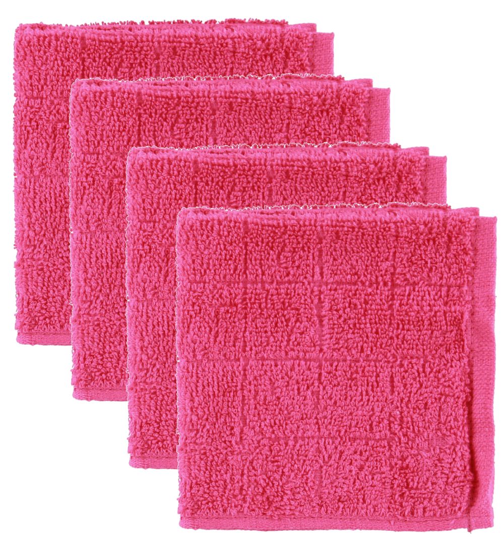Pippi Baby Waschlappen - 4er-Pack - Pink - Pippi Baby - One Size - Waschlappen Pippi Baby Waschlappen - 4er-Pack - Pink - Pippi Baby - One Size - Waschlappen von Pippi Baby