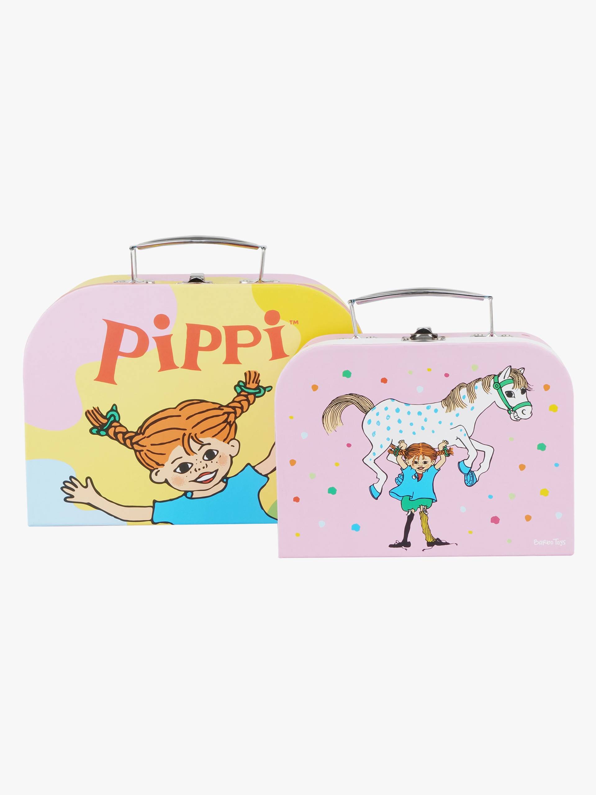 Barbo Toys Pippi Langstrumpf Koffer 2er-Pack Barbo Toys Pippi Langstrumpf Koffer 2er-Pack von Pippi Langstrumpf