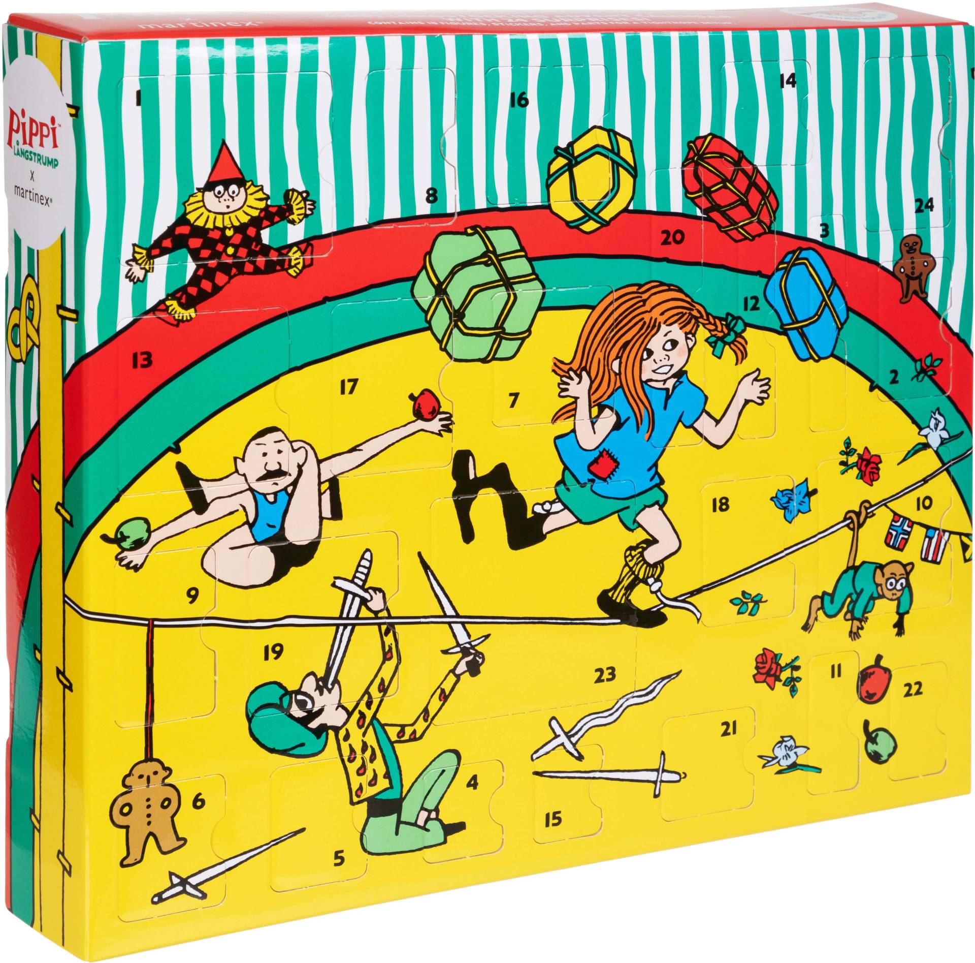 Pippi Langstrumpf Adventskalender 2024 von Pippi Langstrumpf