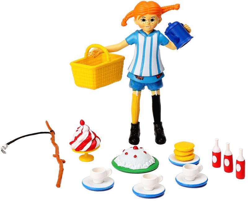 Pippi Langstrumpf Figur mit Accessoires von Pippi Langstrumpf