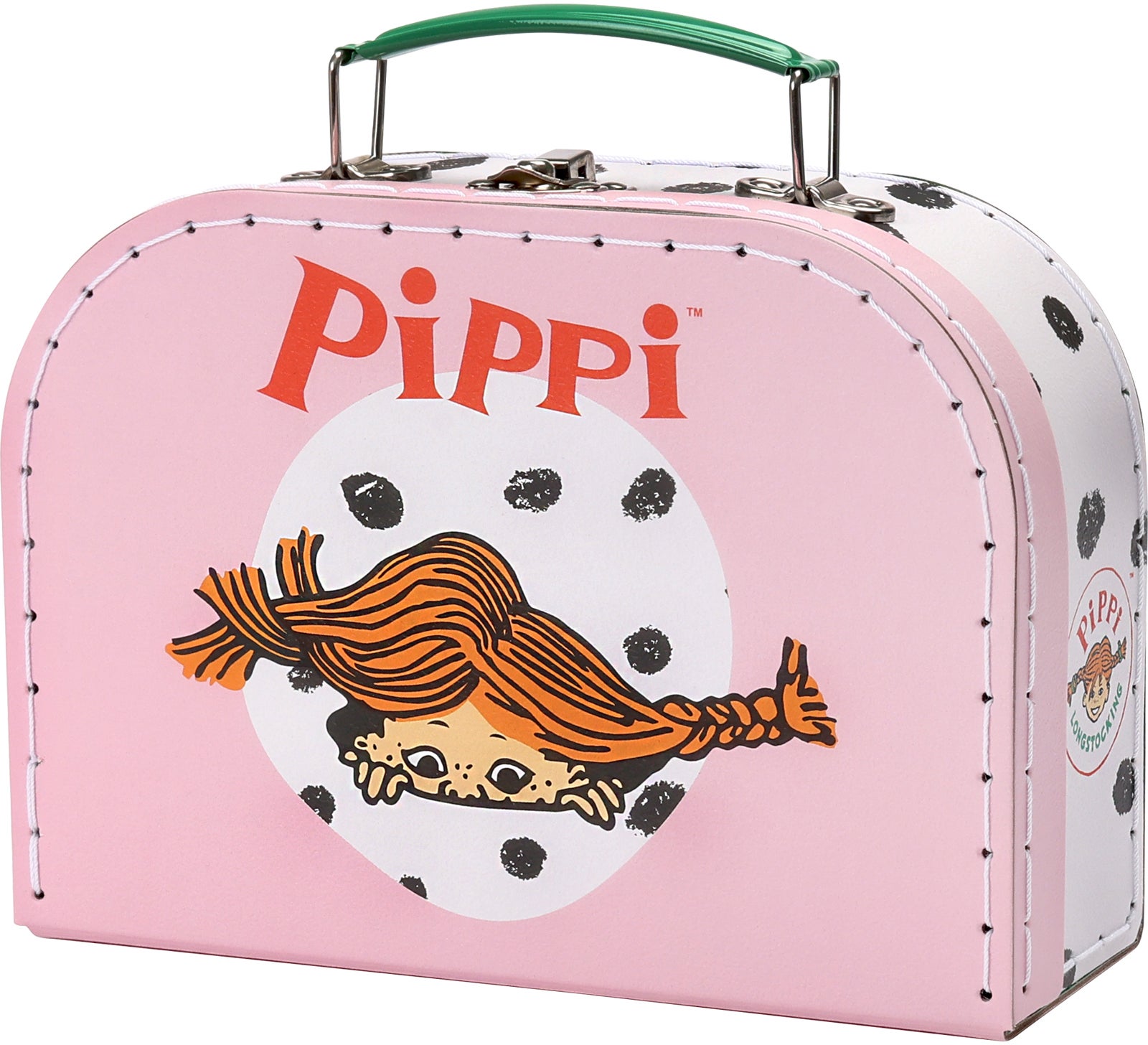 Pippi Langstrumpf Koffer 20 cm, Rosa von Pippi Langstrumpf