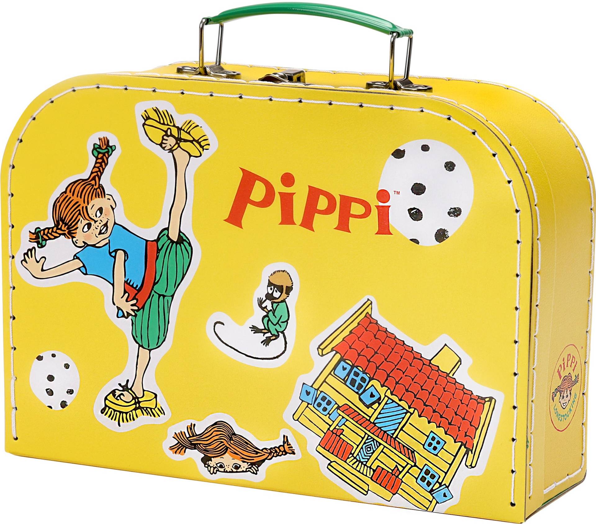 Pippi Langstrumpf Koffer 25 cm, Gelb von Pippi Langstrumpf