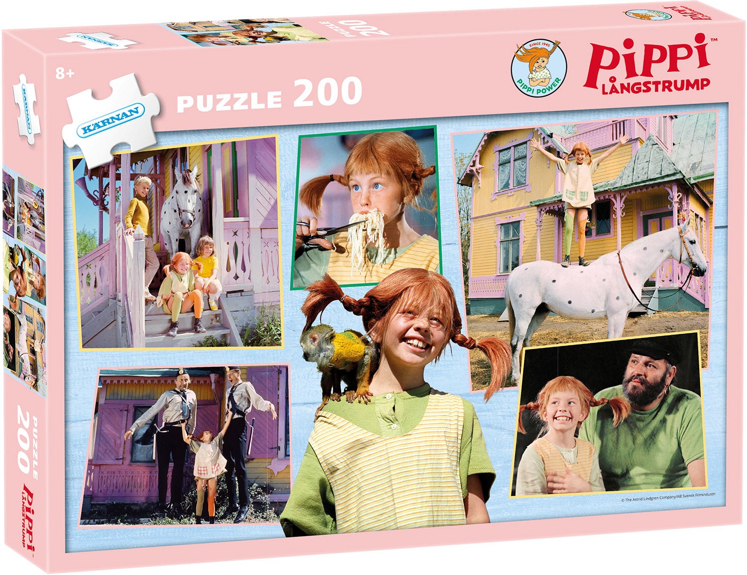 Pippi Langstrumpf Puzzle 200 Teile von Pippi Langstrumpf