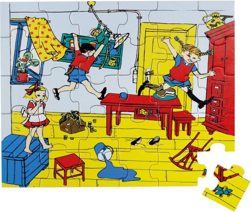 Pippi Holzpuzzle 30 Teile von Pippi Langstrumpf