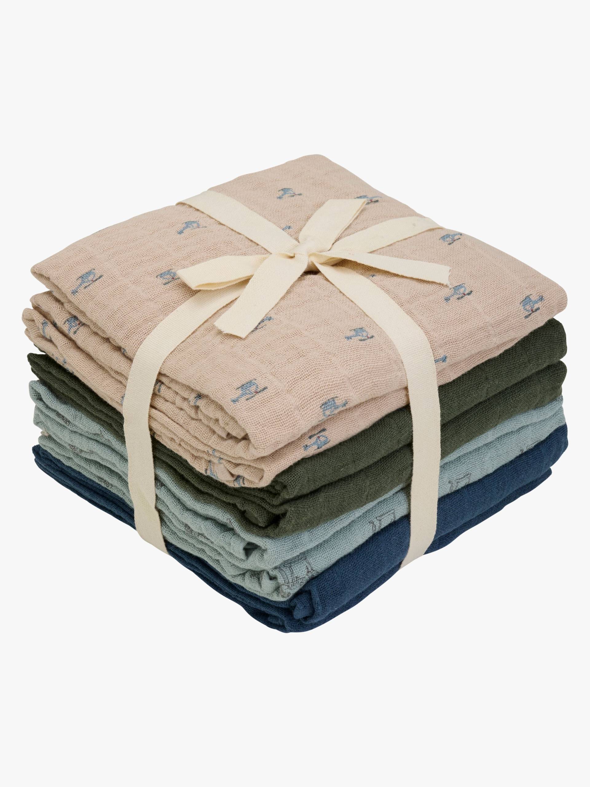 Pippi Musselintuch 8er-Pack, Blue Mirage Pippi Musselintuch 8er-Pack, Blue Mirage von Pippi