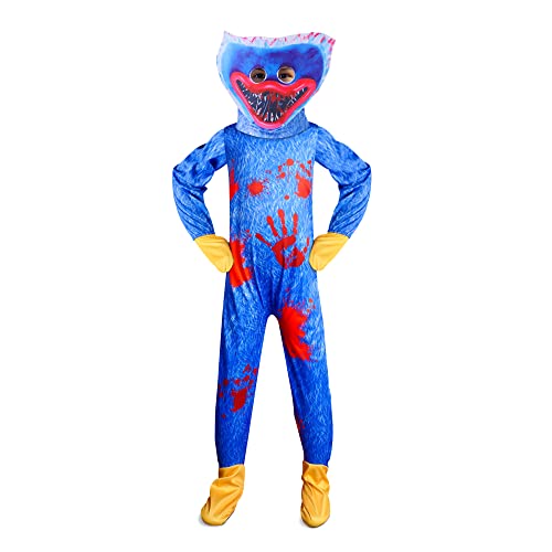 Pitevotur Huggy Monster Clothes Kleid Mohnblau 5-12 Jahre von Pitevotur