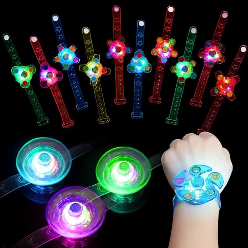 Piucrty Leuchtarmband Kinder Spinner Led Armband Mitgebsel Kindergeburtstag 14 Stück Kleinigkeiten Gastgeschenke Leuchtspielzeug Neon Party Give Aways Leuchtband Geschenke Spielzeug Piucrty Leuchtarmband Kinder Spinner Led Armband Mitgebsel Kindergeburtstag 14 Stück Kleinigkeiten Gastgeschenke Leuchtspielzeug Neon Party Give Aways Leuchtband Geschenke Spielzeug von Piucrty