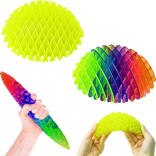 Sensorik Autismus Spielzeug 3D Stretchy Fidget Stimming Toys 2Pcs Adhs Hilfsmittel Motorikspielzeug Anti Stress Kleinigkeiten Party Beschäftigung Stressabbau Kinder Kleine ADHD Geschenke von Piucrty