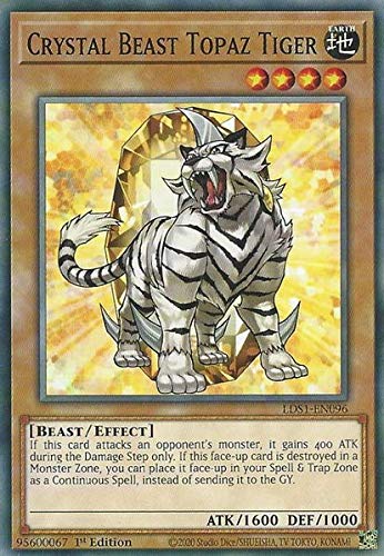 Crystal Beast Topas Tiger – LDS1-EN096 – Common – 1. Auflage von Piuess