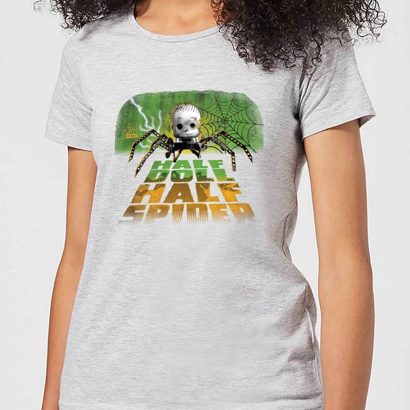 Toy Story Half Doll Half Spider Damen T-Shirt - Grau - 4XL von Original Hero