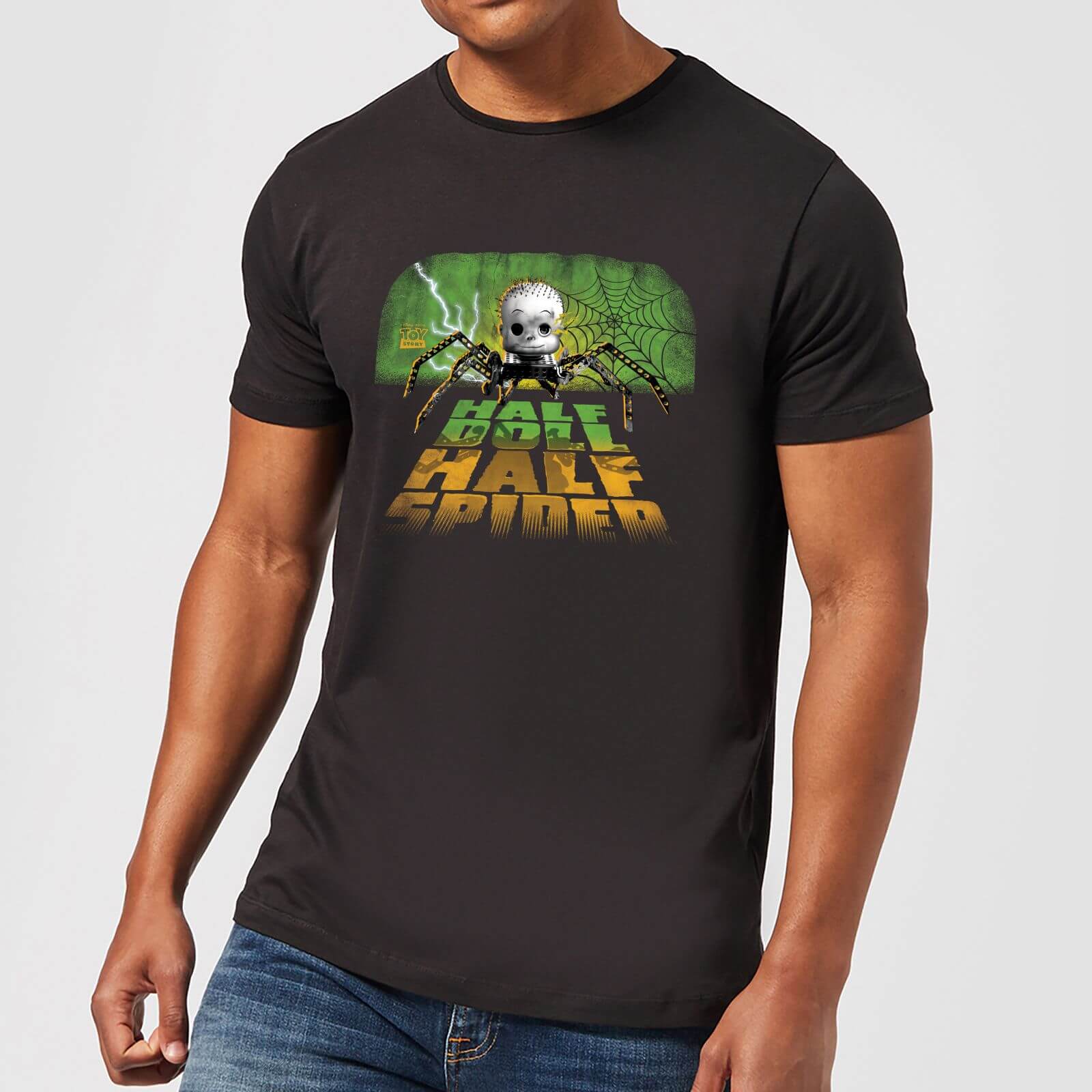 Toy Story Half Doll Half Spider Herren T-Shirt - Schwarz - XS von Original Hero